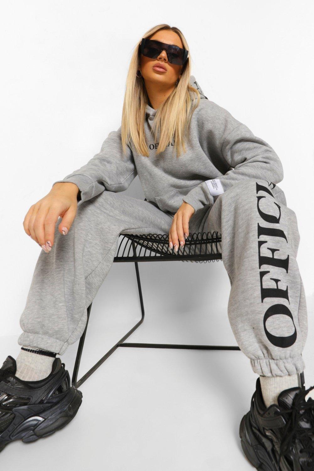 Oversized Official Hood Print Tracksuit | boohoo Oversized Official Hood Print Tracksuit | boohoo